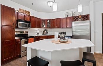 Fully furnished kitchen